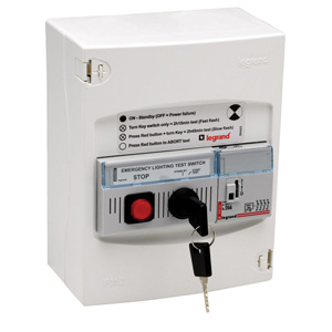 Legrand Electricals EMERGENCY LIGHTING TEST SWITCH IN ENCL.