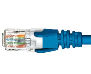 Cable Accessories PATCH LEAD C6 U/UTP 1.0MT BLUE