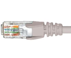 Cable Accessories PATCH LEAD CAT 6 GREY 1M