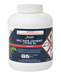 Bostik PIPE CEMENT PVC TYPE N BLUE 500ML